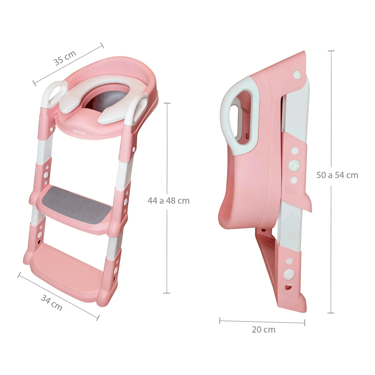 Assento Redutor Com Escada Troninho Infantil Desfralde