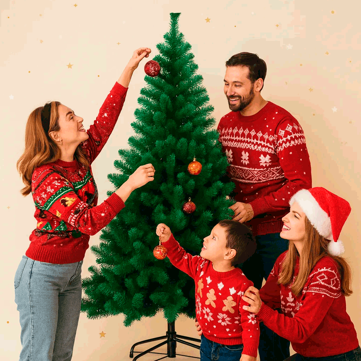 Árvore Natal Verde 2,10 Metros 450 Galhos Cheia Tradicional Pinheiro Grande