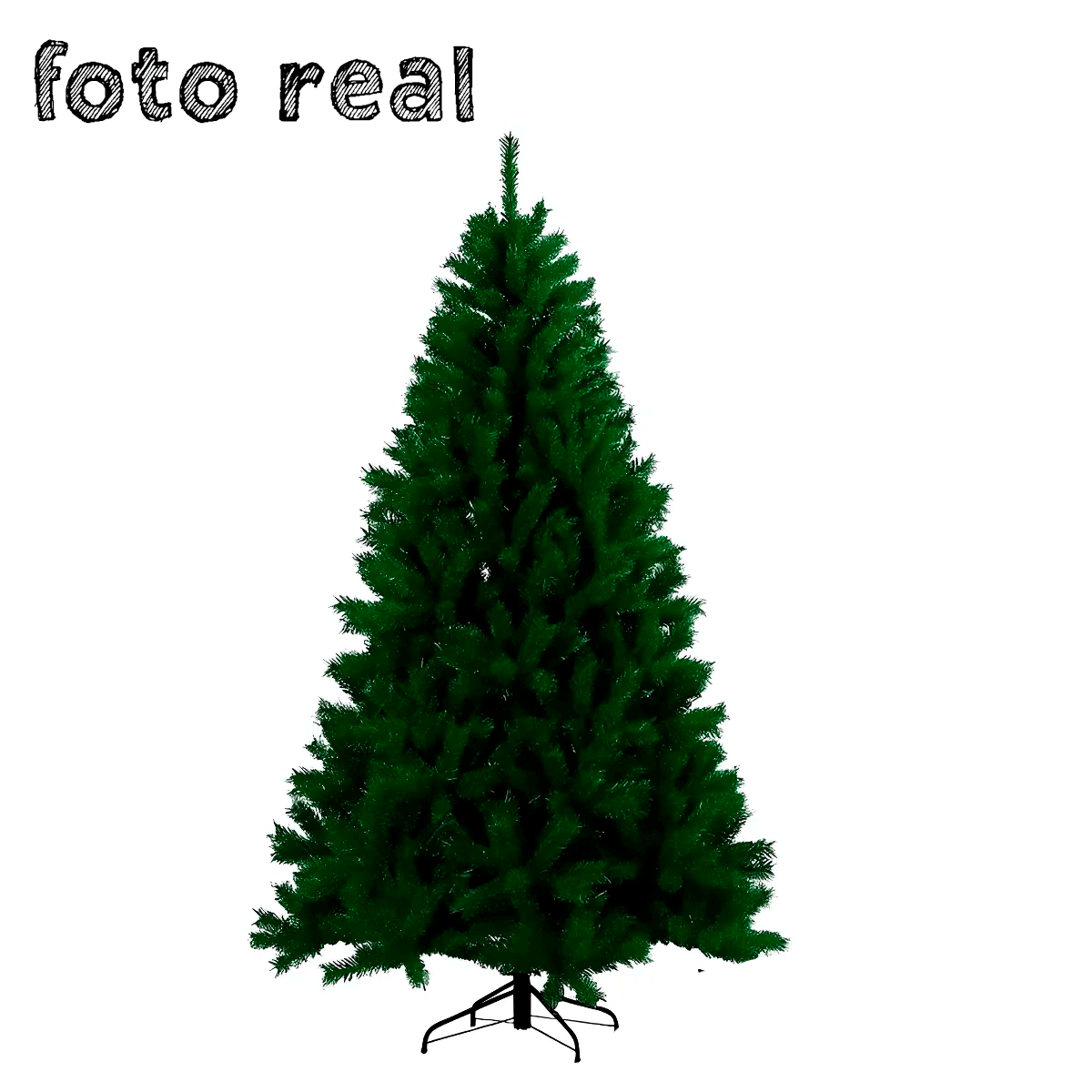 Árvore Natal Verde 2,10 Metros 450 Galhos Cheia Tradicional Pinheiro Grande