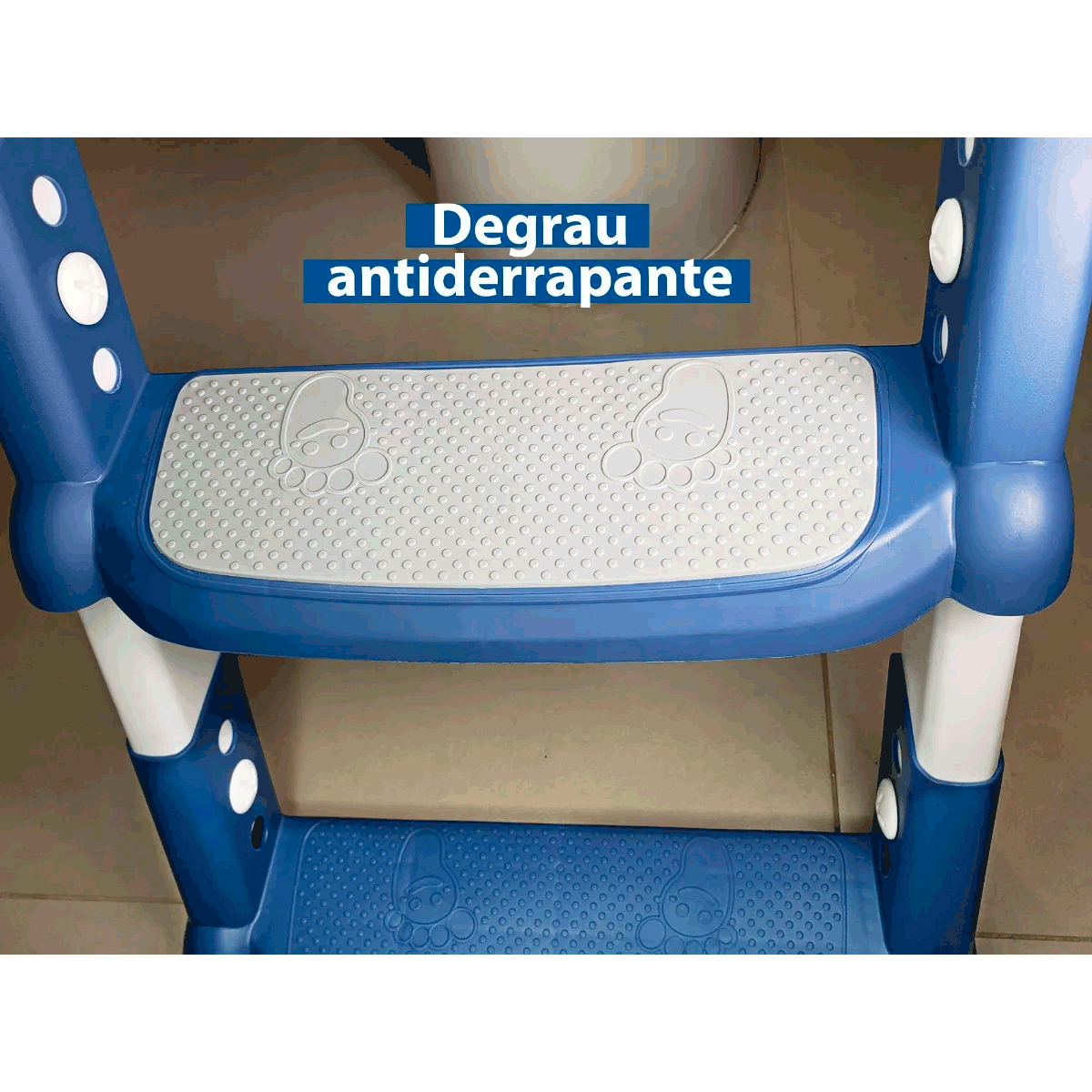 Assento Redutor Com Escada Troninho Infantil Desfralde