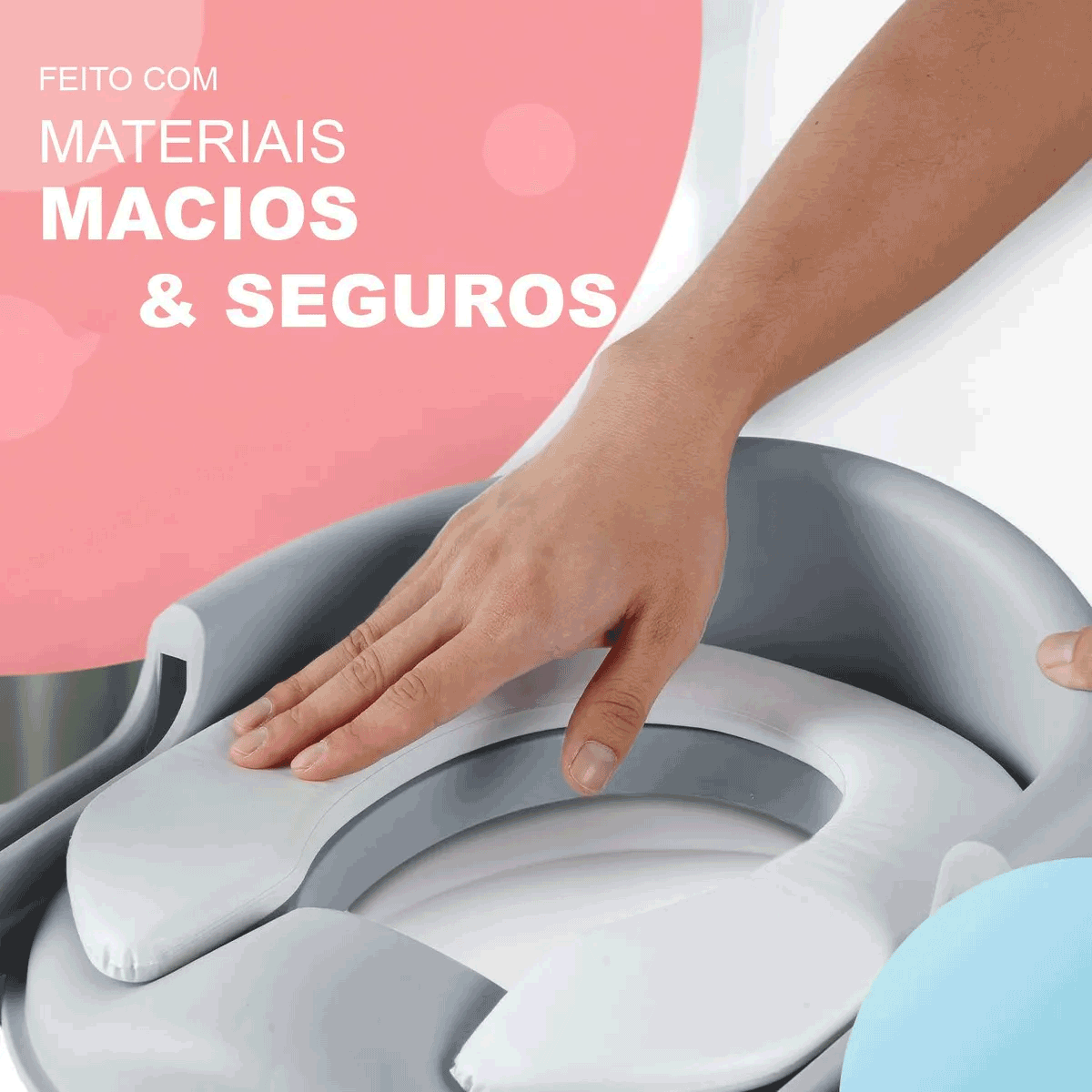 Assento Redutor Com Escada Troninho Infantil Desfralde