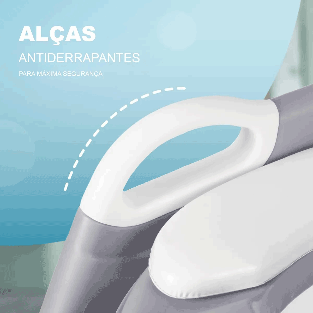 Assento Redutor Com Escada Troninho Infantil Desfralde