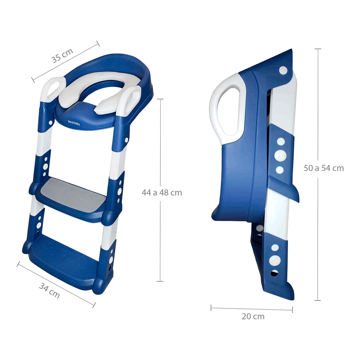 Assento Redutor Com Escada Troninho Infantil Desfralde