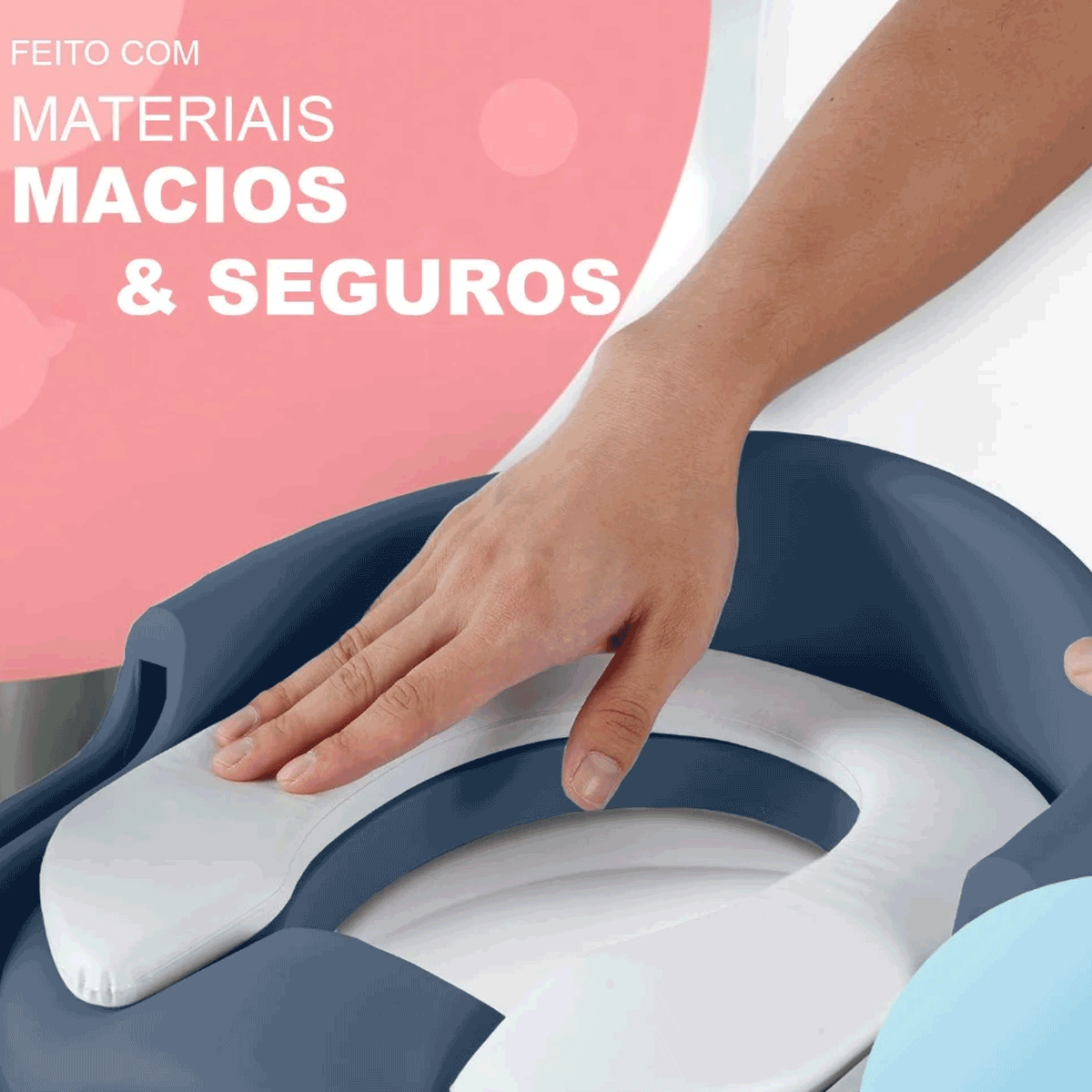 Assento Redutor Com Escada Troninho Infantil Desfralde