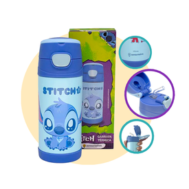 Garrafa Térmica Infantil Disney Stitch 350ml - Zona Criativa