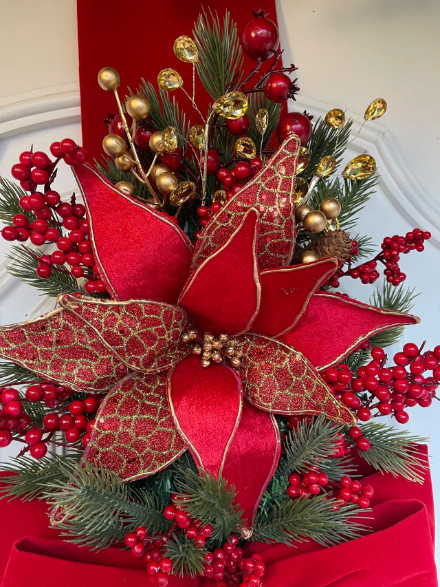 Escapulário De Natal Veludo 2,10x 40cm