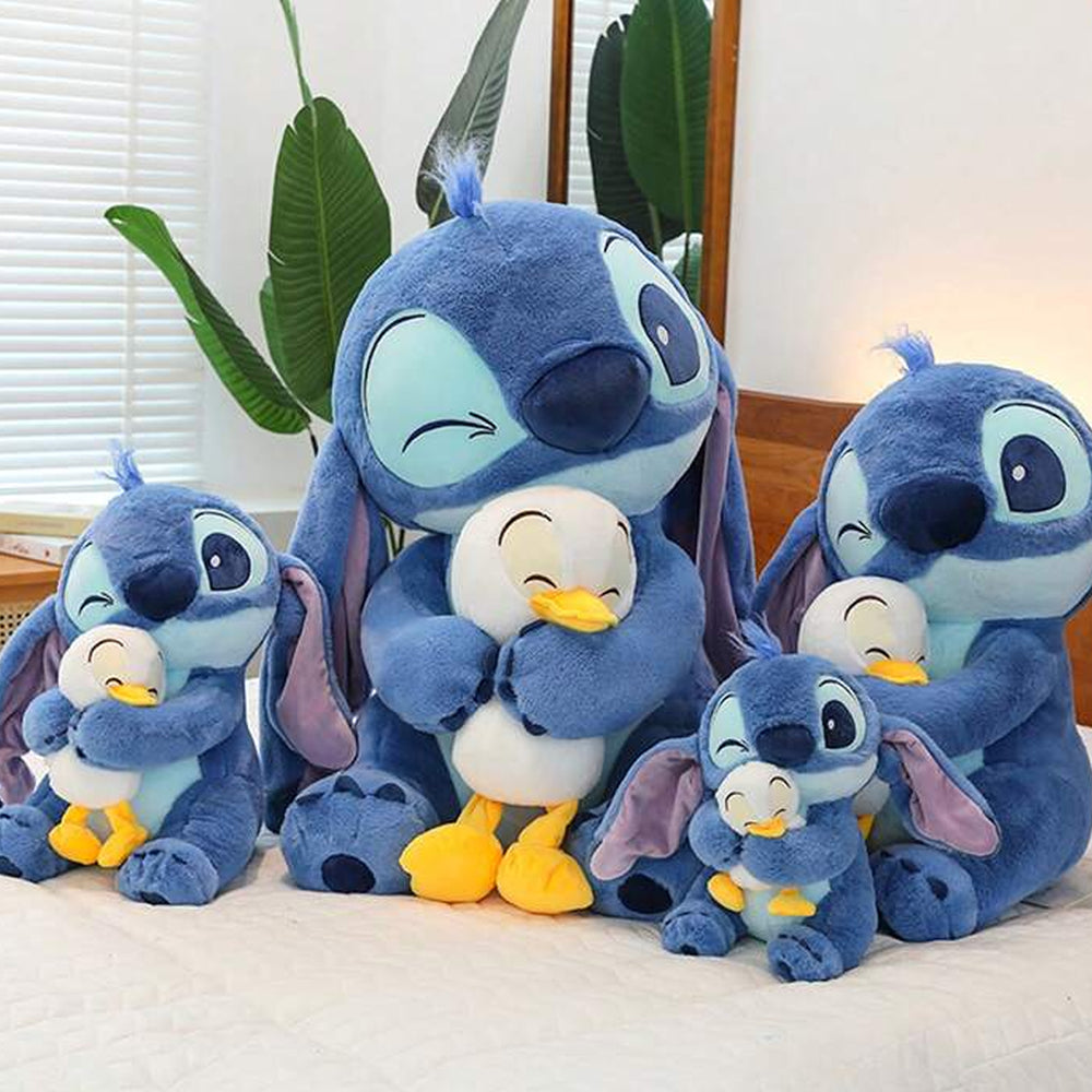 ****PROMOÇÃO NOVEMBRO BLACK*** Pelúcia Stitch e Pato Carinhoso - Edição Especial
