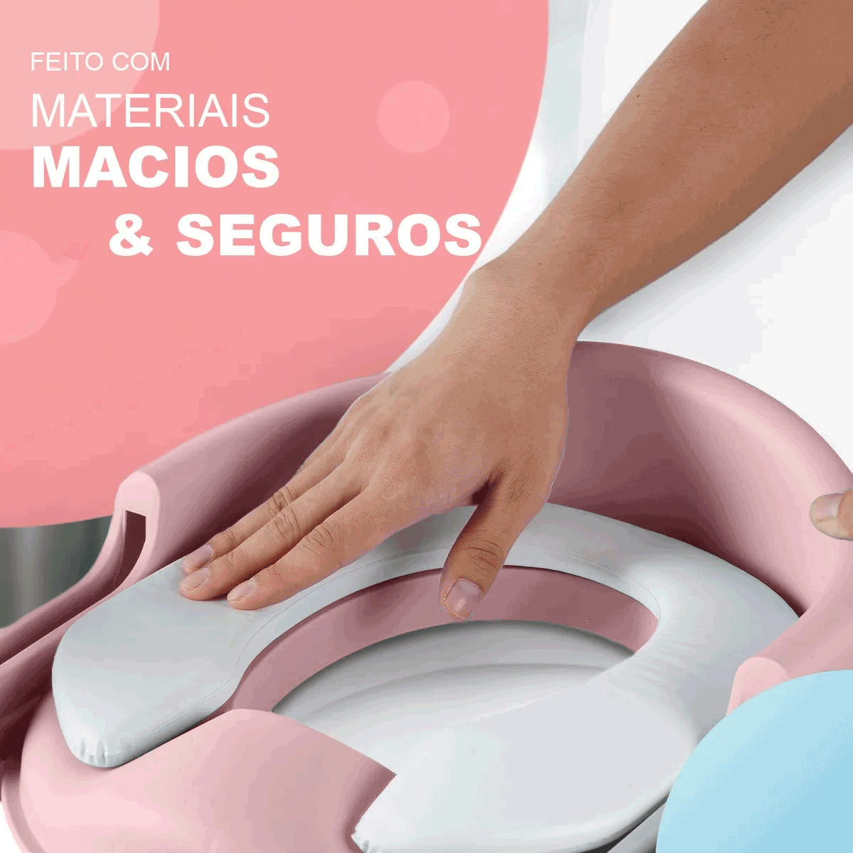 Assento Redutor Com Escada Troninho Infantil Desfralde