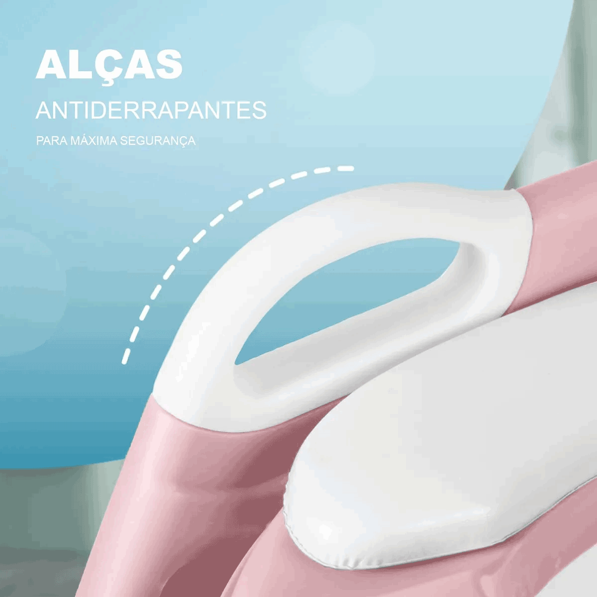 Assento Redutor Com Escada Troninho Infantil Desfralde