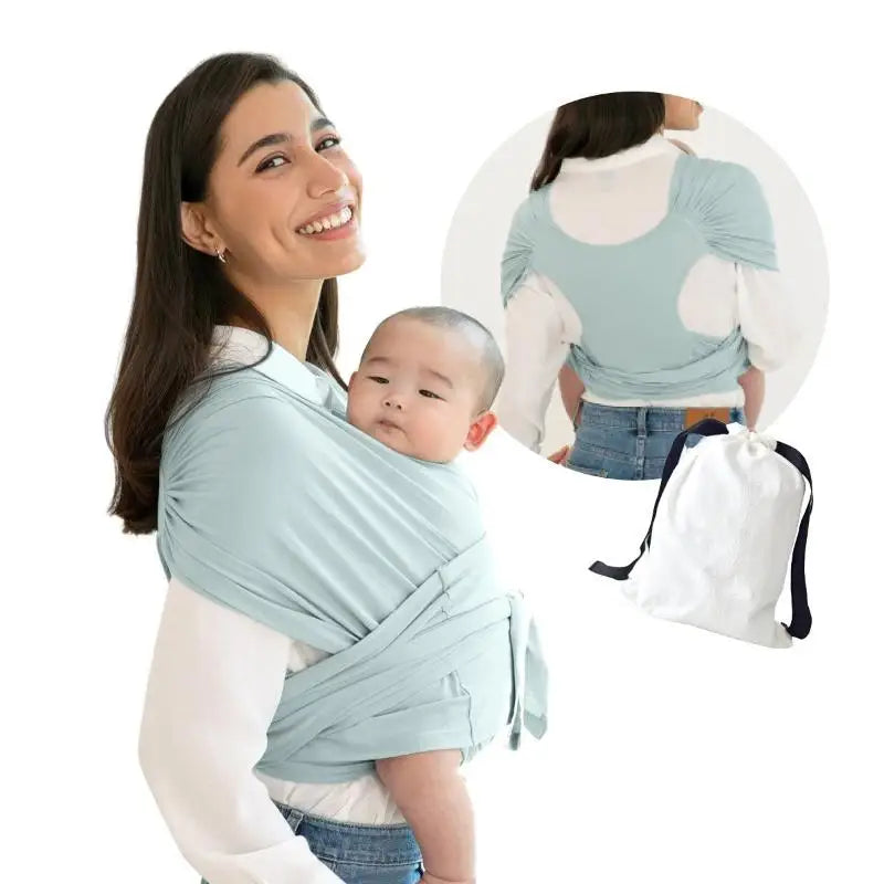 Canguru Sling Ajustável para Bebês – Suporte Respirável e Confortável para Recém-Nascidos